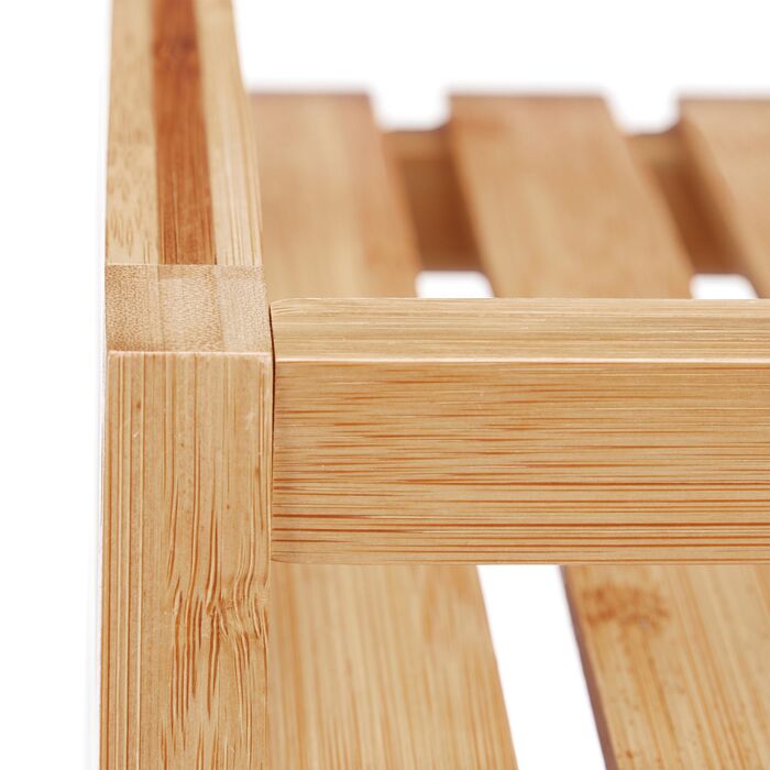 Сервісний столик Relaxdays з бамбука на 3 ярусах