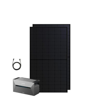 Anker SOLIX E1600 Pro Power Station з сонячними панелями (9.6 кВт·год) | 890 Вт, 1600 Вт·год, 4 MPPT, Plug & Play