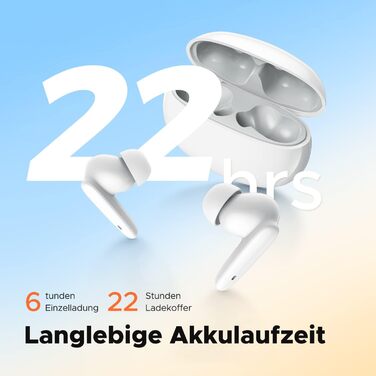 Класичні Bluetooth-навушники SoundPEATS Life, ENC, AI дзвінки, 10-міліметровий динамік, мікрофон, 22-годинний час відтворення