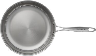 SCANPAN Fusion 5 сковорода з нержавіючої сталі 24 см | Індукційна, для всіх плит, з антипригарним покриттям, для духовки