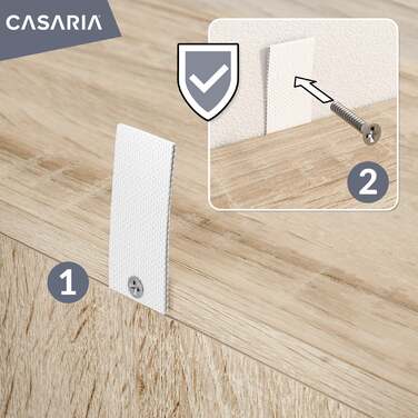 Книжкова шафа Vela Oak 2 відділення