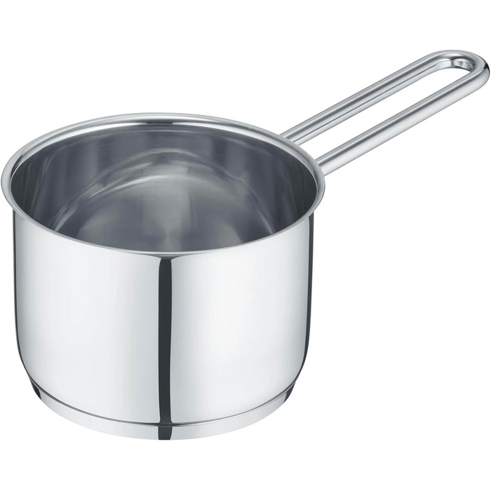 Топ Berndes b.mini 10 см з нержавіючої сталі - каструля для всіх плит, включаючи індукцію. Ідеальна для невеликих порцій, соусів та гарнірів (0,55 л)