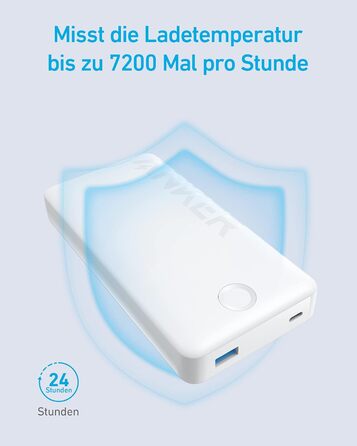 МАг, USB-C, 15 Вт, для iPhone/Galaxy, білий, 325, PowerCore 20K II, 20 000