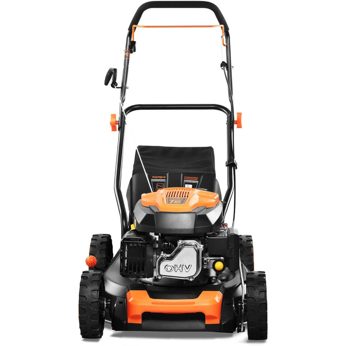 Бензокоса FUXTEC 3в1 FX-RM4646ECO: 3,5PS, 46 см, 50л кошик, мульчування, 25 кг