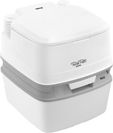 Туалетний портативний Thetford Porta Potti Qube 165 з баком 21 л та природною висотою сидіння