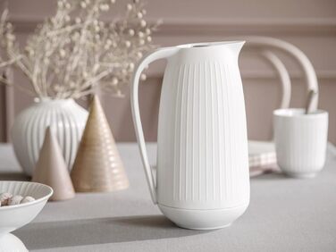 Термос Kähler Isolierkanne 1,0 л Hammershøi для чаю та кави, білий (1000 мл)