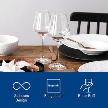 Villeroy & Boch La Divina Набір склянок для віскі та джину 4 шт. 250 мл, кришталь, придатні для миття в посудомийній машині