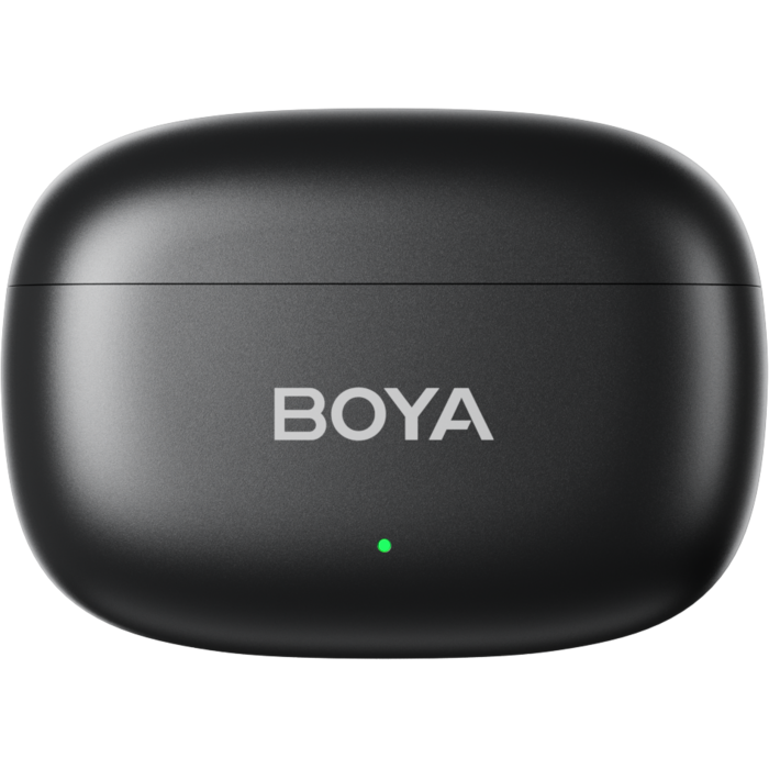 Бездротовий петличний мікрофон BOYA mini-12 Type-C/Lightning Black