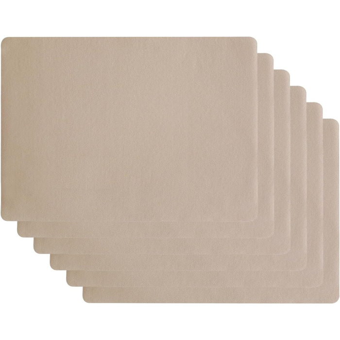 Набір столових серветок ASA Selection Stone, 46 x 33 см, імітація шкіри, Set6