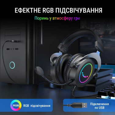 Гарнітура Fifine RGB H3