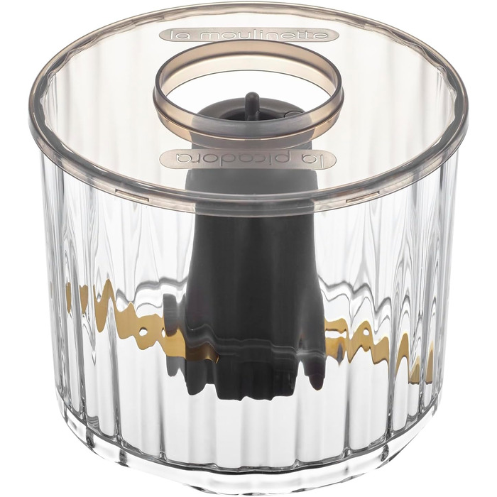 Подрібнювач Moulinex La Moulinette Ultimate, електричний, 1000 Вт, 350г/550мл, 5 функцій, чорний (DP810810)