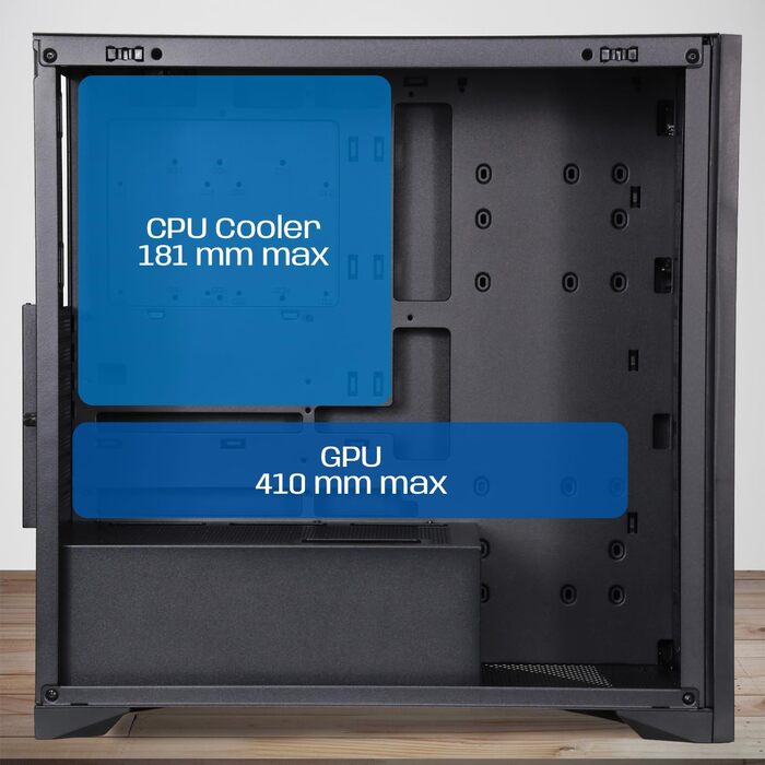 Корпус для ПК NEWWAY NW1 2024, дерев'яний, середній Tower, ATX/Micro-ATX/ITX, 3x140 мм PWM вентилятори, USB Type-C, скляна бокова панель, білий