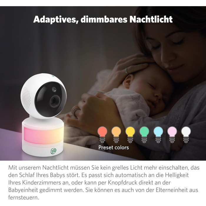 Радіоняня LeapFrog LF2423 з камерою, 2.8