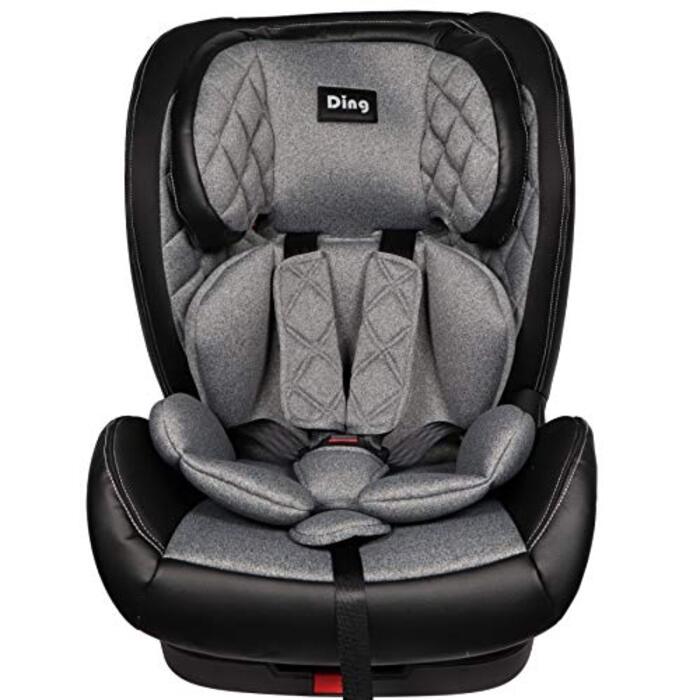 Дитяче автокрісло Ding Space YB709A з Isofix і положенням для відпочинку 9-36кг Група 1/2/3, знак схвалення ECE R44/04, сірий