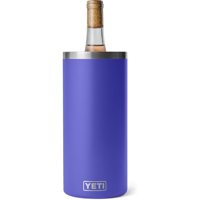 YETI Rambler Wine Chiller, Нержавіюча сталь, Термоізольований, Колір Ultra Marine Violet