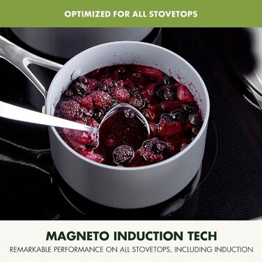 GreenPan Valencia Pro сковорода з кришкою 28 см, 4.2 л, антипригарне покриття Harteloxierte, індукція, для плити та духовки, без PFAS, сірий колір