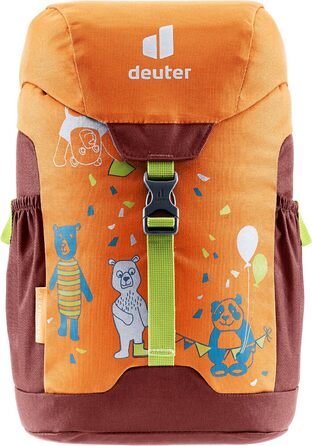 Дитячий рюкзак Deuter Cuddly Bear (8 л) лімітована серія з ведмедиком Тедді (мандарин-секвоя)