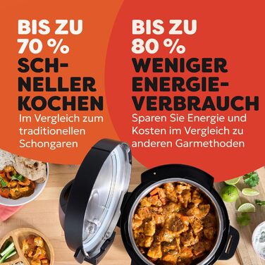 Мультиварка Instant Pot 5.7L 7-в-1: мультикухня, сковорода, рисоварка, йогуртниця, пароварка, підігрівач їжі