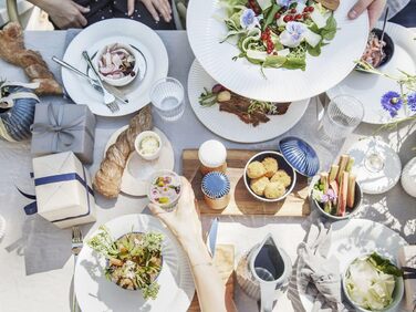 Термос Kähler Isolierkanne 1,0 л Hammershøi для чаю та кави, білий (1000 мл)