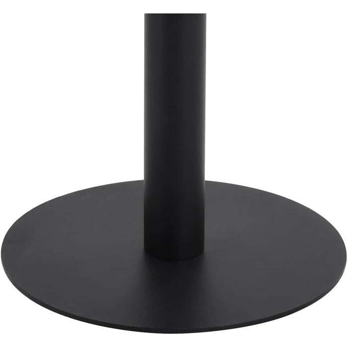 Барний стіл для 2 осіб VidaXL, 60x60 см, MDF, темно-коричневий та чорний