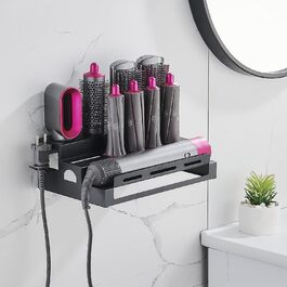 Настінний кронштейн Birshe для Dyson Airwrap Styler, чорний