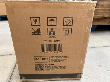 Дизевий опалювач TURBRO 8kW з баком 5L, 12V/24V, LCD-дисплеєм, пультом ДУ та Bluetooth, таймер, для автодому, вантажівки, човна, намету