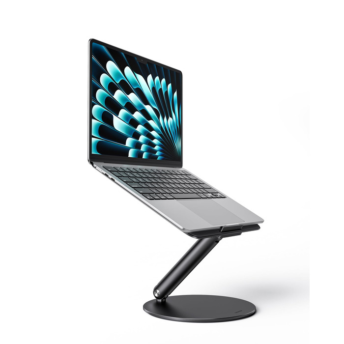 Стійка для ноутбука LULULOOK, регульована, 360° обертання, для MacBook, 10-17