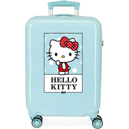 Дитячий багаж Hello Kitty Bow, 38x55x20 см, бірюзовий