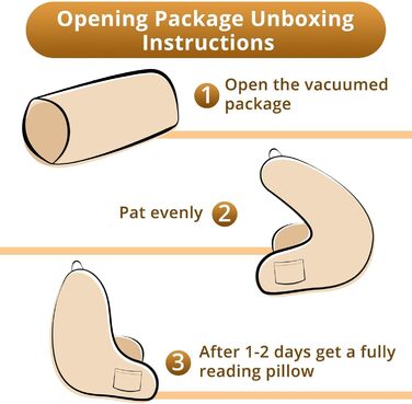 М'яке спинне крісло-подушка Sasttie для ліжка, рожеве, з кишенями та підлокітниками