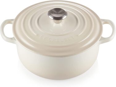 Запіканка чавунна Le Creuset Signature, Ø 20 см, Кругла, для всіх типів плит, включаючи індукційну, 2,4 л, безе