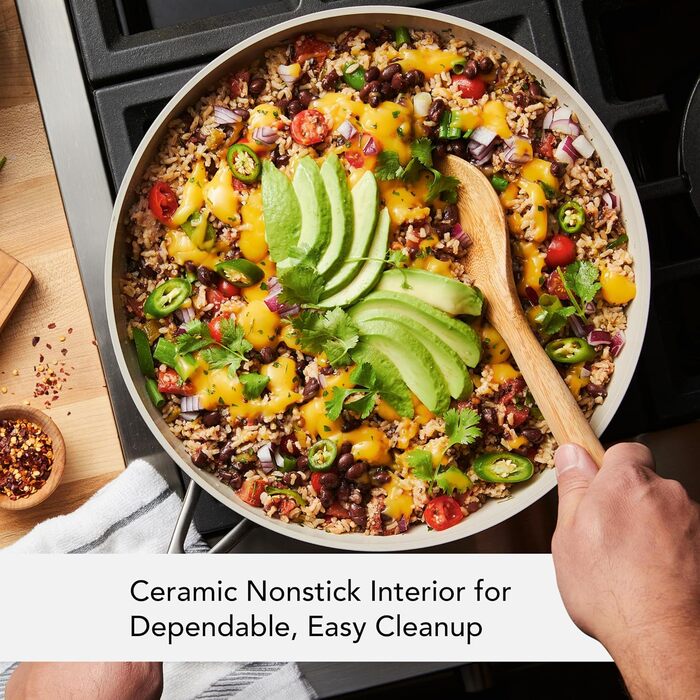 Набір посуду KitchenAid Harteloxierte Keramik, 9-ти частинний, матовий чорний (12.25 дюймів)