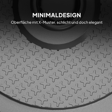 Підставка для парасольки з бетону, 22 кг, кругла, з фіксатором, під парасольки діаметром 38 мм/48 мм