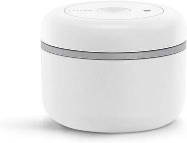 Контейнер для зберігання кави та продуктів, вакуумний, вбудований насос, герметична кришка, 1,2 л (0,4 л, матовий)