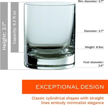 Набір склянок Longdrink Stölzle Lausitz New York Bar (6 шт, 320 мл) – склянки для коктейлів, води та соків. Склянка Campari, кришталеве скло, міцні та безпечні.