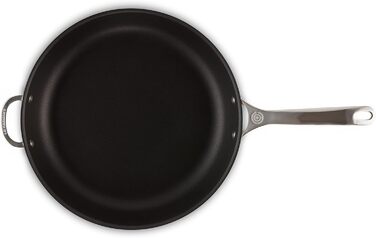 Сковорода LE CREUSET з нержавіючої сталі 3-шарова, 32 см, з антипригарним покриттям