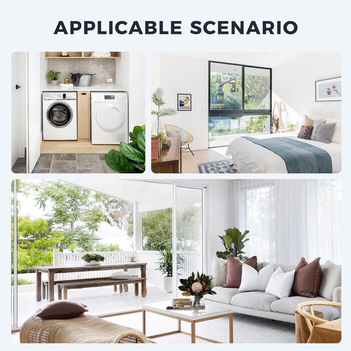 Кошик для білизни Rieeyrslza з кришкою 158л з бамбука та тканини Оксфорд, знімні мішки для білизни, складний сортер для білизни, багатофункціональний кошик для зберігання (сірий)