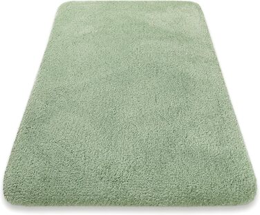 Килимок для ванної кімнати Lind Grün (55 x 65 см) - м'який, антиковзний, пральний