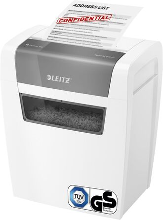 Шредер Leitz IQ Home Aktenvernichter: безпечне знищення документів, P4, 7-6 аркушів, білий, 80340000