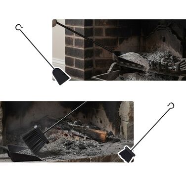 Набір для прибирання Relaxdays: мітла та совок