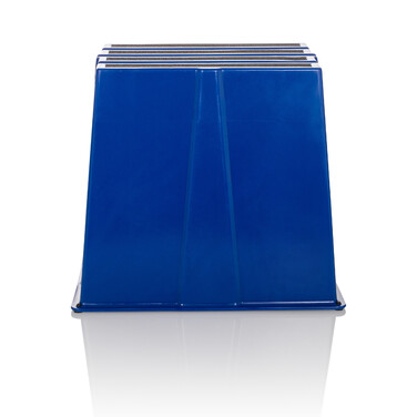 Ступінчаста підставка Tritthocker TIO-E2, пластик, блакитний, hjh OFFICE