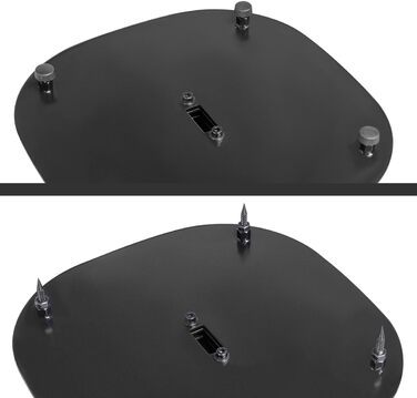 Підставка для динаміків My Wall HS 23 L, висувна, підлого типу, регульована по висоті, чорний колір, 2 шт.