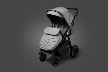Дитячий візок-прогулянка Future Design Xplode, колір Seal Grey, з пневматичними колесами