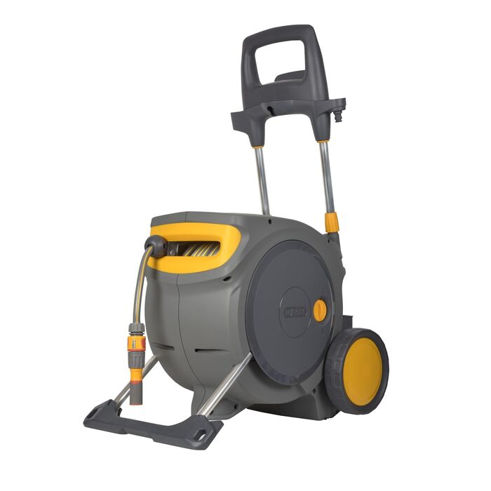 HOZELOCK Auto Reel 40M: Автоматичний шланг на котушці. Зручна установка, шланг 40м, аксесуари, 5 років гарантії. [2595R0000]