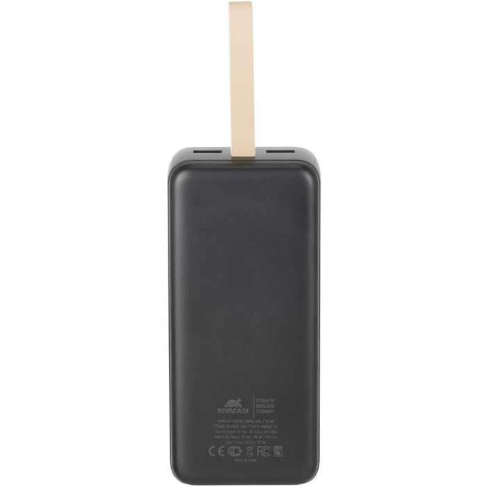 Вт, LCD, 1 вхід, 3 виходи, USB-C, сумісний з iPhone/Samsung/Huawei, 2585 30000mAh, QC/PD 20