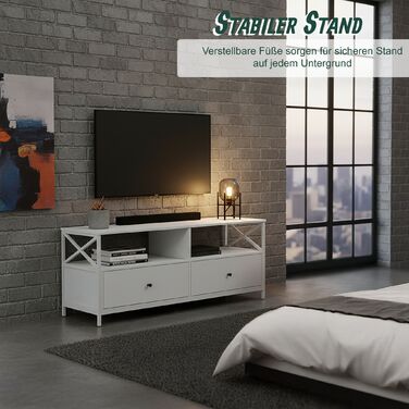 Тумба під телевізор Relaxdays з висувними ящиками