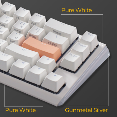 Механічна клавіатура Ducky One 3 SF Cherry MX Brown RGB White UA