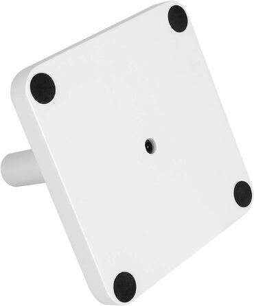 Стійка для одягу VASAGLE, дерев'яна, з 8 гачками, для передпокою, білий колір RCR010W02