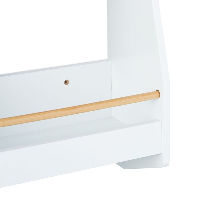 Поличка для стін з 6 гачками Relaxdays