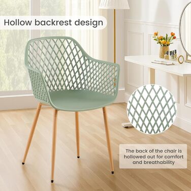 Набір садово-розслаблюючих крісел 4 шт. для тераси, балкону та саду, 120 кг, сіро-зелений