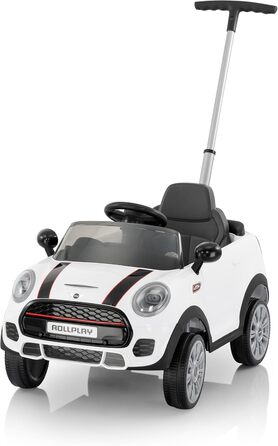 Електромобіль для дітей Rollplay MINI Countryman 12V, білий, з пультом, для дітей 3-6 років, преміум-якість